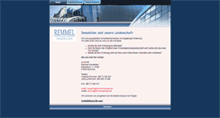 Desktop Screenshot of immobilien-remmel.de