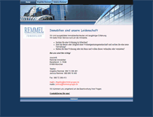Tablet Screenshot of immobilien-remmel.de